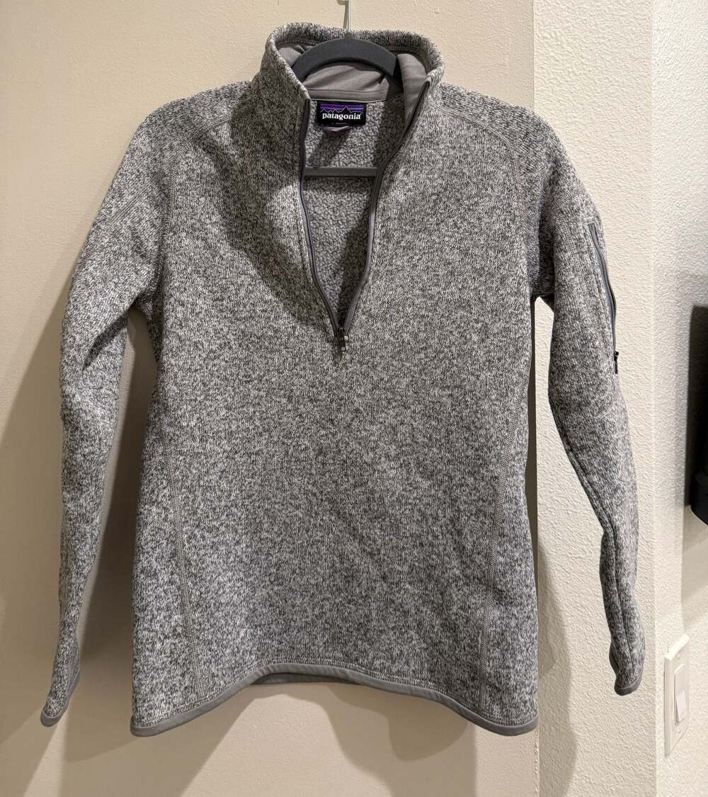 Patagonia 1/4-Zip Fleece  Women’s XS Gray